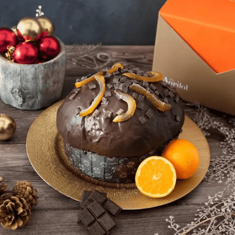Agrilat Artisan Panettone With Dark Chocolate, Orange And Rum, 42.3 Oz - Image 2