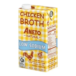 Aneto Low Sodium Chicken Broth, 1 Liter