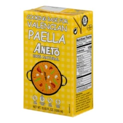 [Best Before: 08/28/24] Aneto Valencian Paella Broth, 1 Liter
