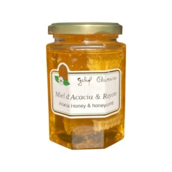 Apidis Acacia Honey With Honeycomb, 12 Oz