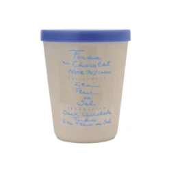 Aux Anysetiers Du Roy Dark Chocolate Fondue With Fleur De Sel In Ceramic Jar, 7oz