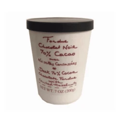 Aux Anysetiers Du Roy Dark Chocolate Fondue With Hazelnuts, 7 Oz