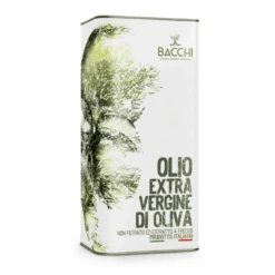 Bacchi Unfiltered Extra Virgin Olive Oil Tin, 3 Liter | 101.4 Oz
