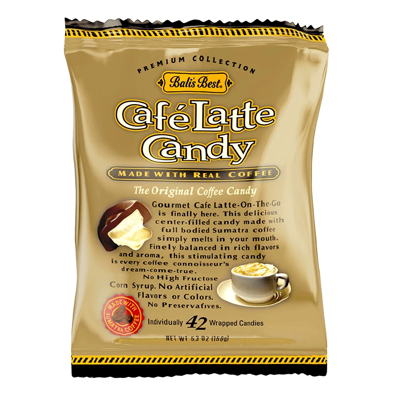 Bali's Best Cafe Latte Candy, 5.3 Oz