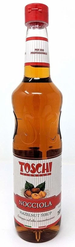 [Best Before: 06/25/24] Toschi Hazelnut Syrup, 25.4 Oz