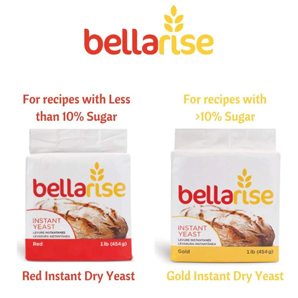 Bellarise Red Instant Dry Yeast, 1 Lb (454 G) - Image 2
