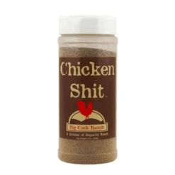 Big Cock Ranch Chicken Shit BBQ Seasoning, 8 Oz