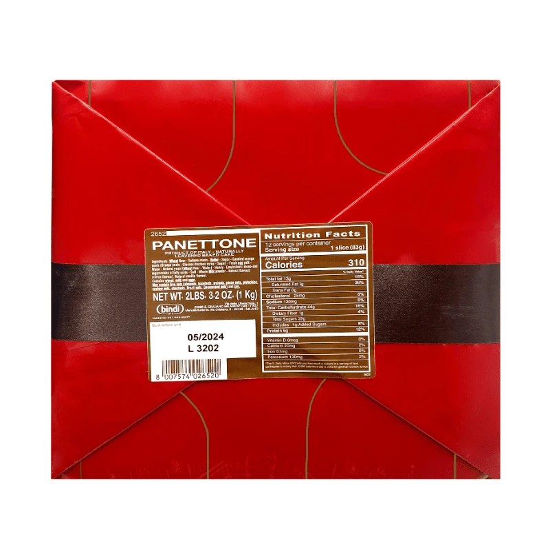 Bindi Panettone, 2.2 Lb. - Image 2