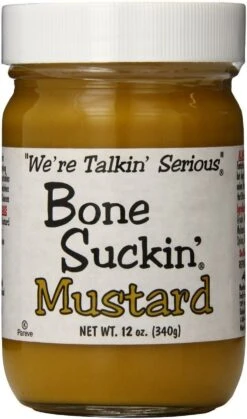 Bone Suckin' Sweet Hot Mustard - 12 Oz