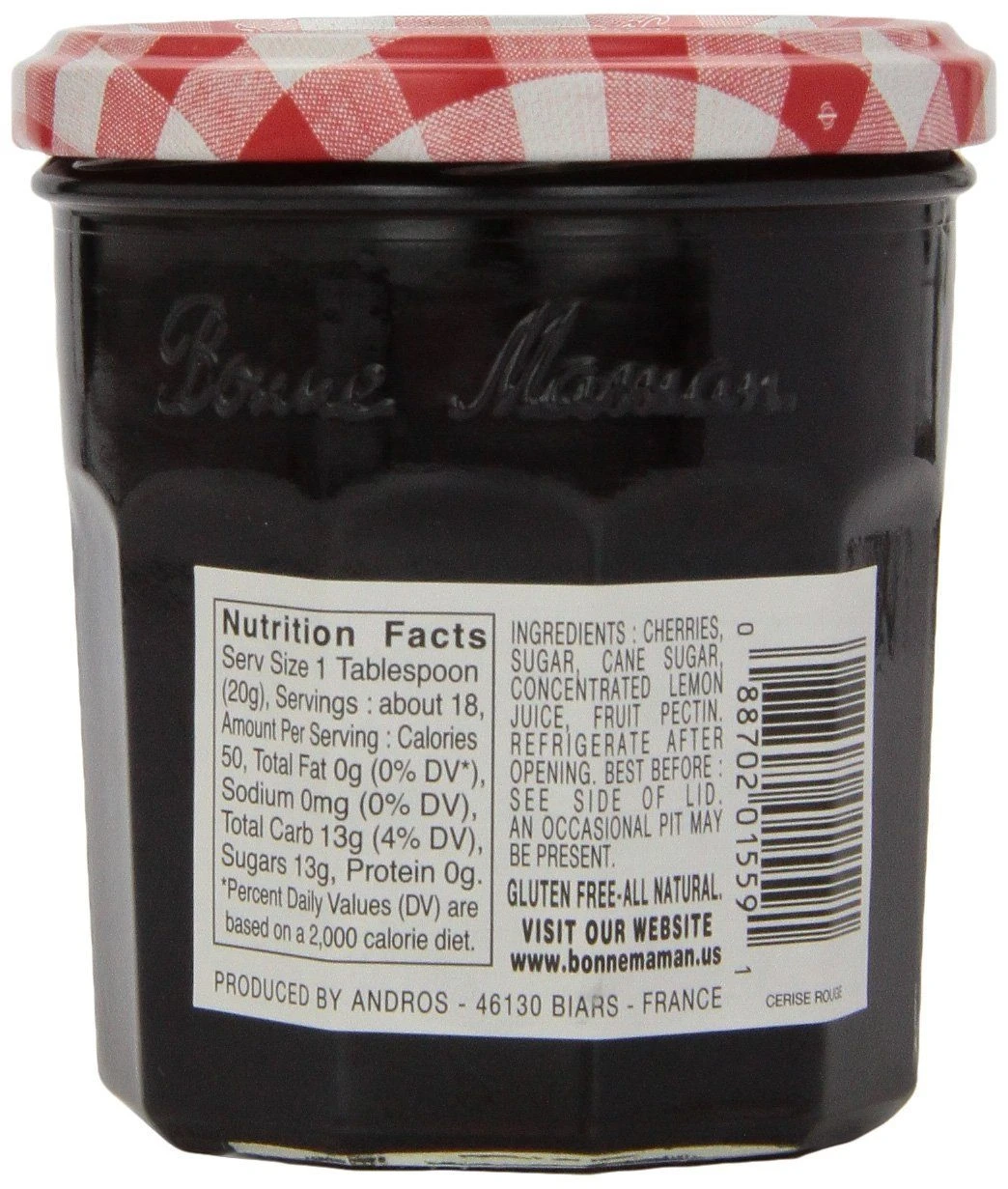 Bonne Maman Cherry Preserves, 13 Oz - Image 2