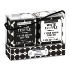 Borgo De' Medici Black & White Truffle Extra Virgin Olive Oil Condiments, 2 X 5.9 Oz