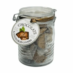Borgo De' Medici Chocolate & Cocoa Drops Cookies, 7 Oz