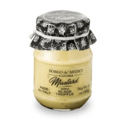 Borgo De’ Medici Mustard With Black Truffle, 3.5 Oz