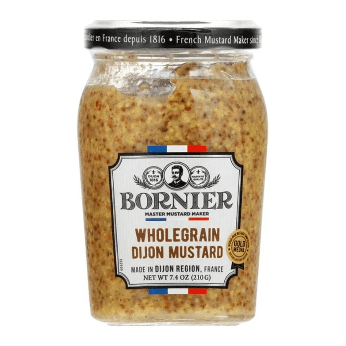 Bornier Wholegrain Dijon Mustard, 7.4 Oz