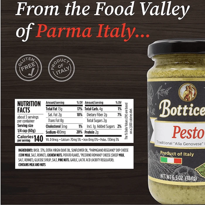 Botticelli Pesto Sauce, 6.7 Oz - Image 2