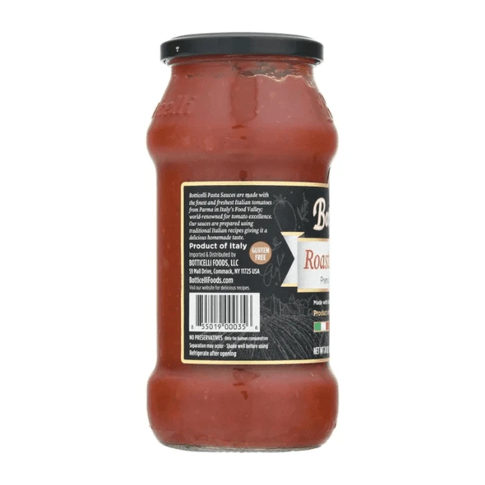 Botticelli Roasted Garlic Pasta Sauce, 24 Oz - Image 3