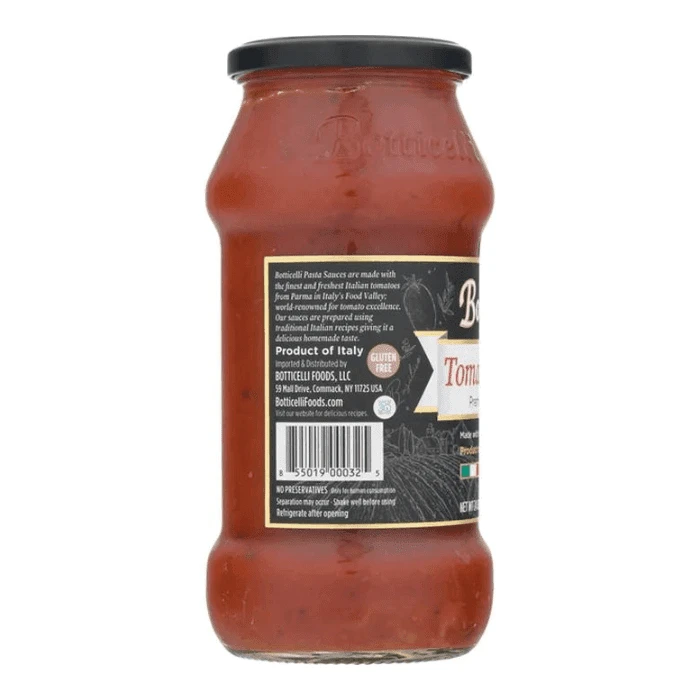 Botticelli Tomato & Basil Pasta Sauce, 24 Oz - Image 3