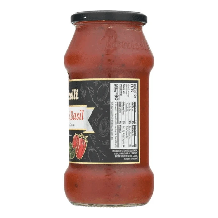 Botticelli Tomato & Basil Pasta Sauce, 24 Oz - Image 2