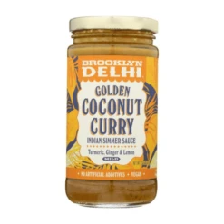 [Best Before: 10/31/25] Brooklyn Delhi Golden Coconut Curry, 12 Oz