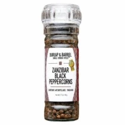 Burlap & Barrel Zanzibar Black Peppercorn Grinder, 2 Oz