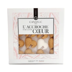 Canasuc Toasting Amber Heart Sugar Charms, 4.06 Oz