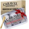 Caravel Gourmet French Salt Sampler, 6 Tins (0.5 Oz Each)
