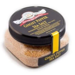 [Best Before: 04/30/26] Caravel Gourmet Ghost Pepper Sea Salt, 4 Oz