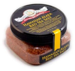 Caravel Gourmet Hawaiian Alaea Red Coarse Sea Salt, 4 Oz
