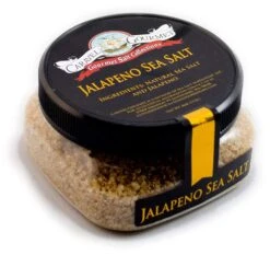 [Best Before: 04/30/26] Caravel Gourmet Jalapeno Sea Salt, 4 Oz
