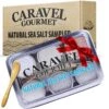 Caravel Gourmet Natural Salt Sampler, 6 Tins (0.5 Oz Each)
