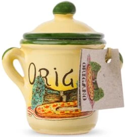 Casarecci Dried Italian Oregano In A Little Terracotta Crock, 0.35 Oz (10g)