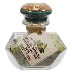 Casarecci Italian Flavored Salt With Basil, 3.5 Oz
