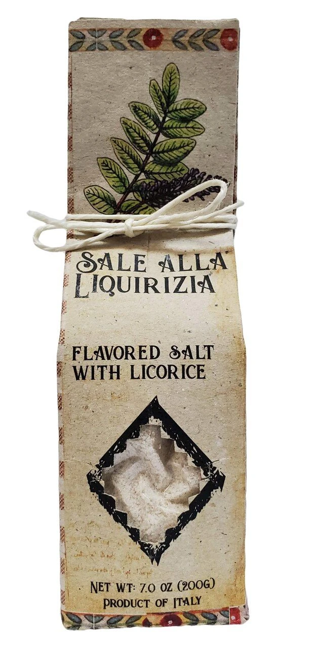 Casarecci Sale Alla Liquiriza Flavored Salt With Licorice, 7 Oz