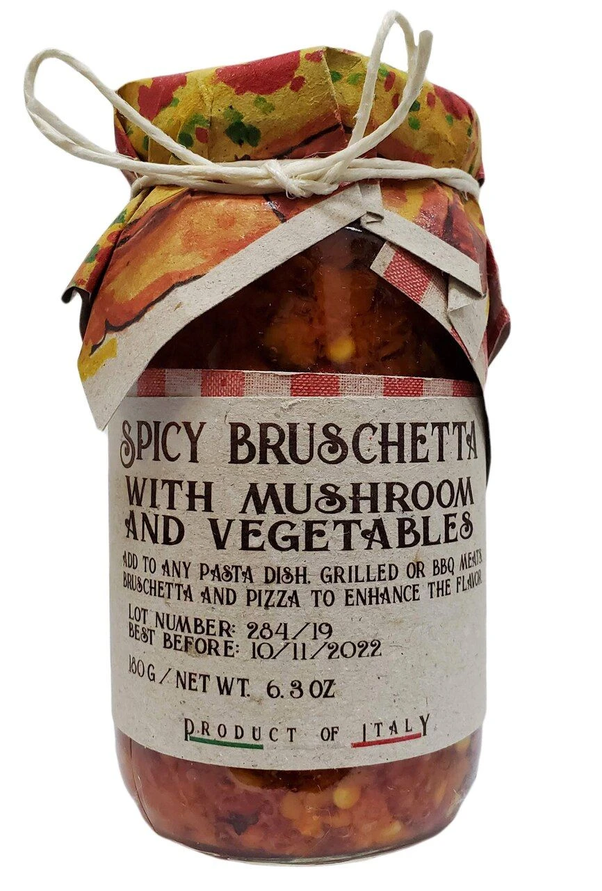 Casarecci Spicy Bruschetta With Mushroom And Vegetables, 6.3 Oz