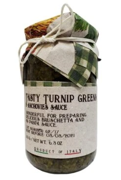 Casarecci Tasty Turnip Greens And Anchovies Sauce, 6.3 Oz