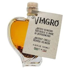 Casarecci Viagro' Ancient Chili Pepper Remedy Infused Oil, 3.4 Oz