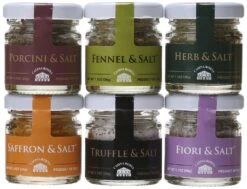 Ritrovo Selections Casina Rossa Gourmet Sea Salt Gift Pack, 6 Jars