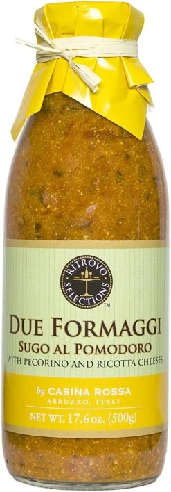 Ritrovo Selections Casina Rossa Pasta Sauce With Pecorino And Ricotta Cheese, 17.6 Oz (500g)