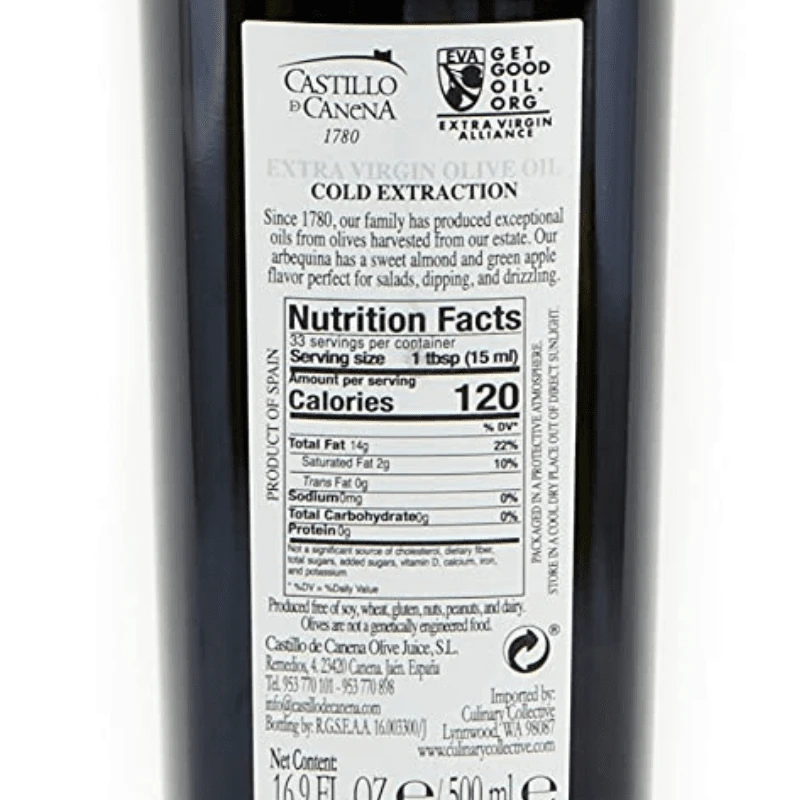 Castillo De Canena Arbequina Extra Virgin Olive Oil, 16.9 Oz - Image 3