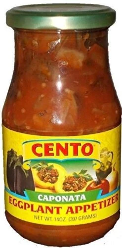 [Best Before: 06/30/25] Cento Caponata Eggplant Appetizer, 14 Oz