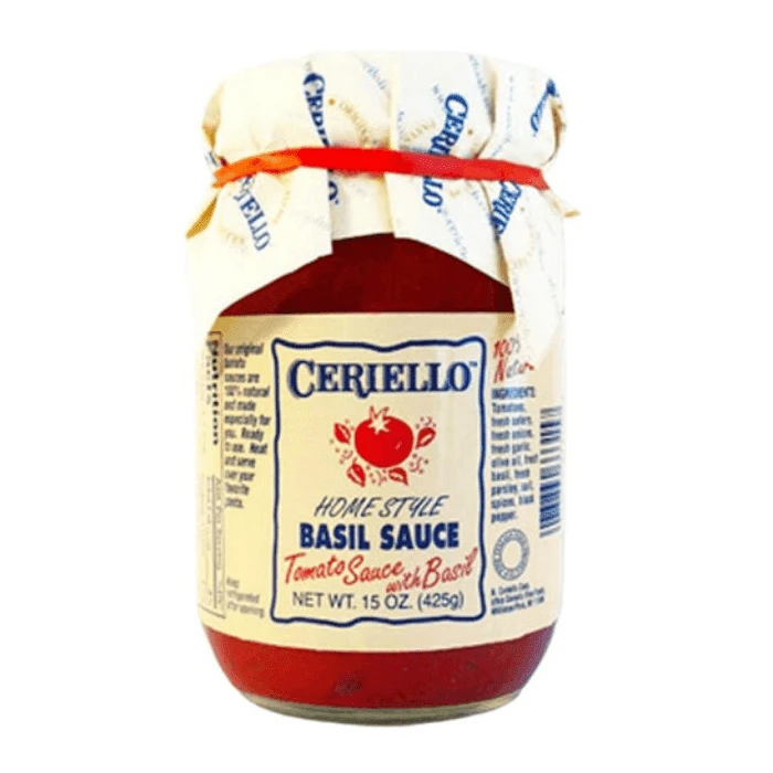 Ceriello Tomato Basil Sauce, 15 Oz