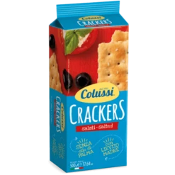 Colussi Salted Crackers, 17.6 Oz (500g)