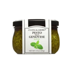 Cucina & Amore Basil Genovese Pesto Sauce, 7.9 Oz