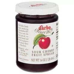 D'Arbo Marasque Sour Cherry Jam, 16 Oz