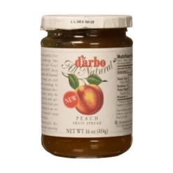 D'arbo Peach Fruit Spread, 16 Oz