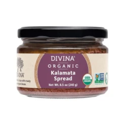 Divina Organic Kalamata Olive Spread, 8.5 Oz