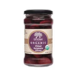 Divina Organic Pitted Kalamata Olives, 6 Oz