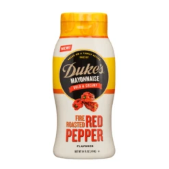Duke's Fire Roasted Red Pepper Flavored Mayo, 14 Oz