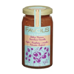 Favols Apple Raspberry Crumble Jam, 9.2 Oz