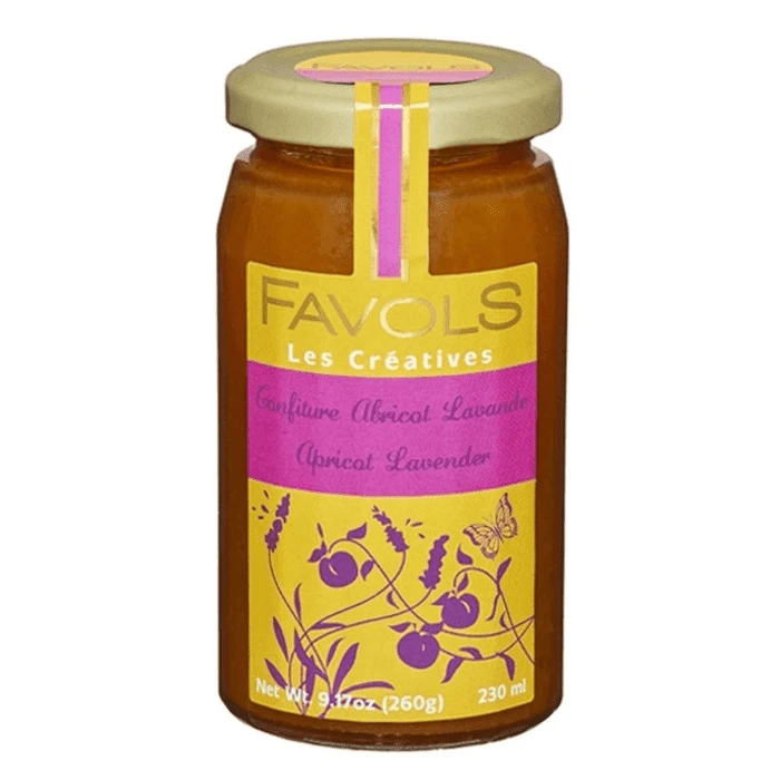 Favols Apricot Jam With Lavender, 9.2 Oz